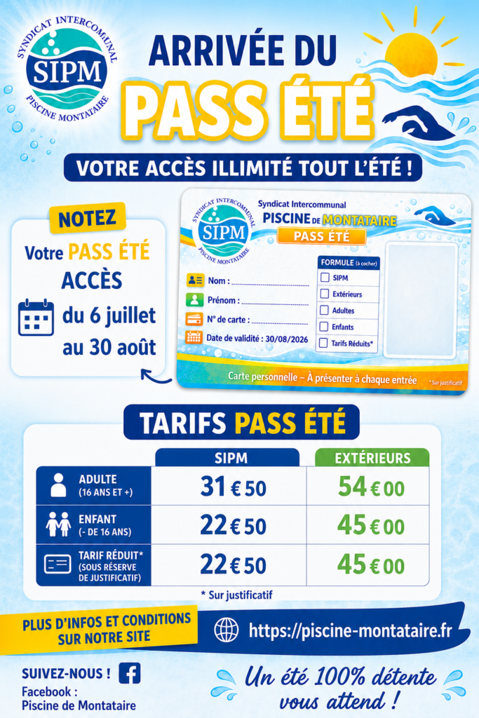 flyer pass été